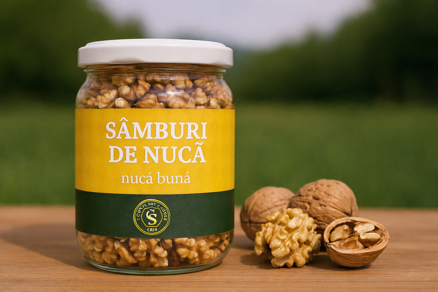 Miere cu Sâmburi de Nucă